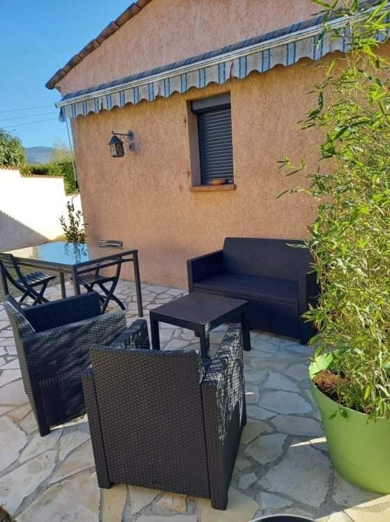 Studio Climatise Dans Villa Calme A 15Km De Cannes Peymeinade Ngoại thất bức ảnh